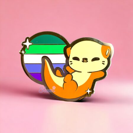 Gay MLM Otter Pin